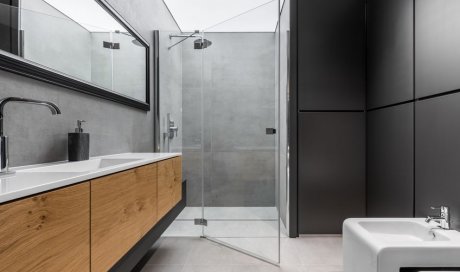 Rénovation complète d’une salle de bain avec douche à l’italienne Le Touvet